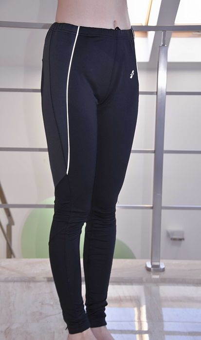 Dresy leginsy TexSport Concept czarne odblaski S 36