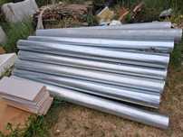 Rynny metalowe ocynk, rury spustowe