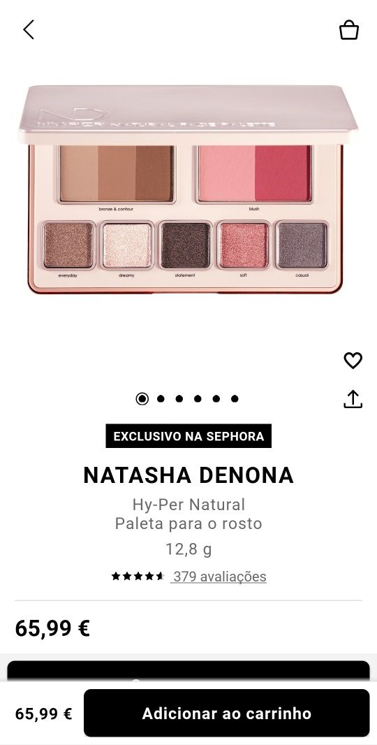 Paleta Natasha Denona Hy-Per Natural (NOVO)