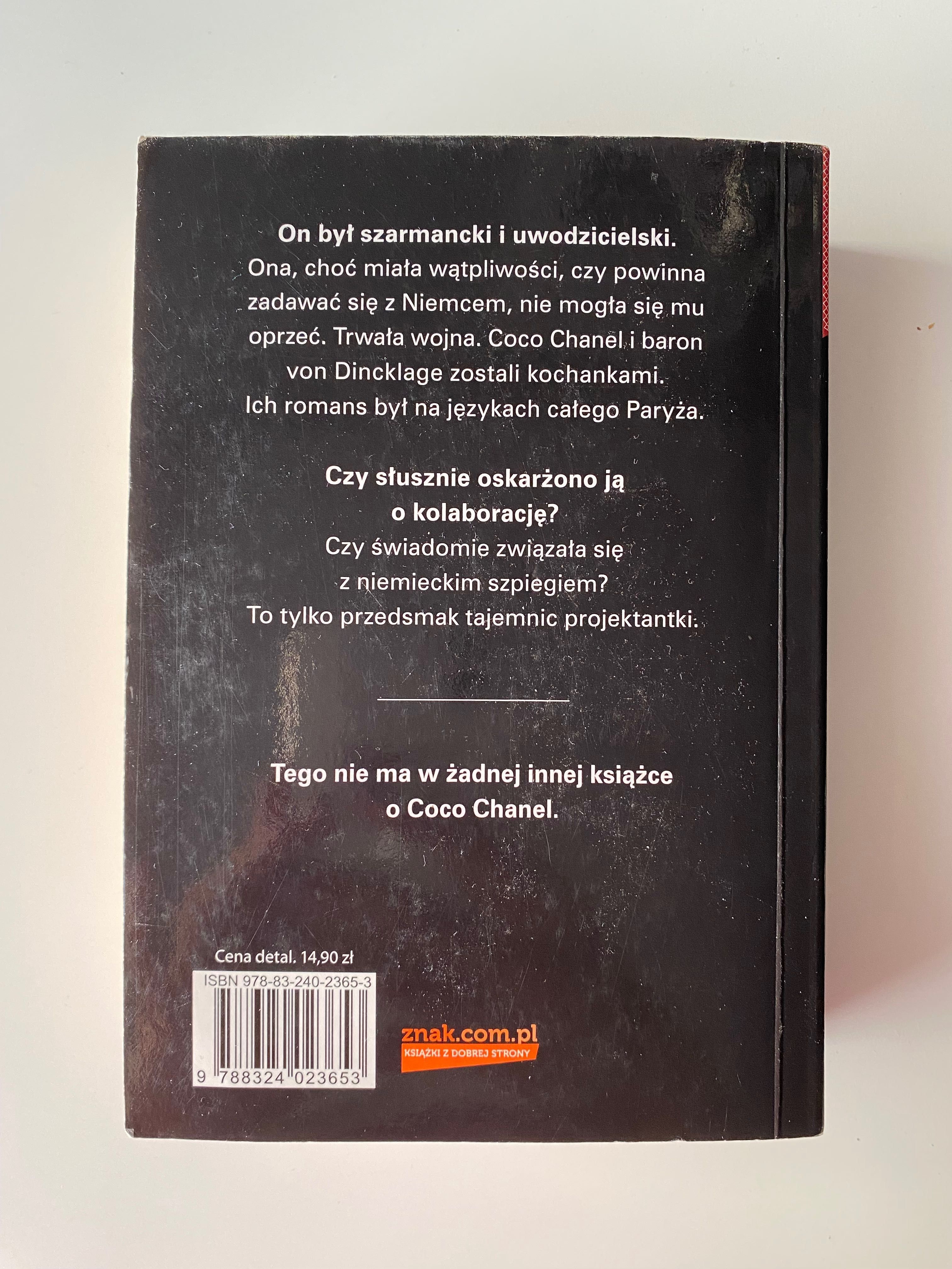 książka coco chanel życie intymne