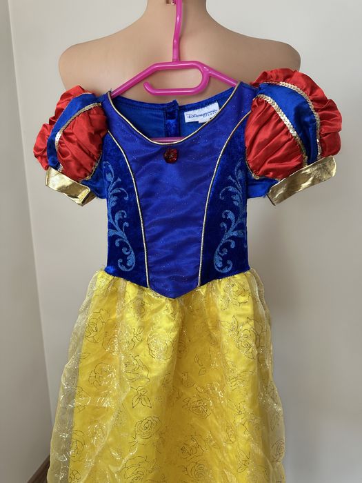 Strój na bal przebierańców królewna Śnieżka Disney 116 cm