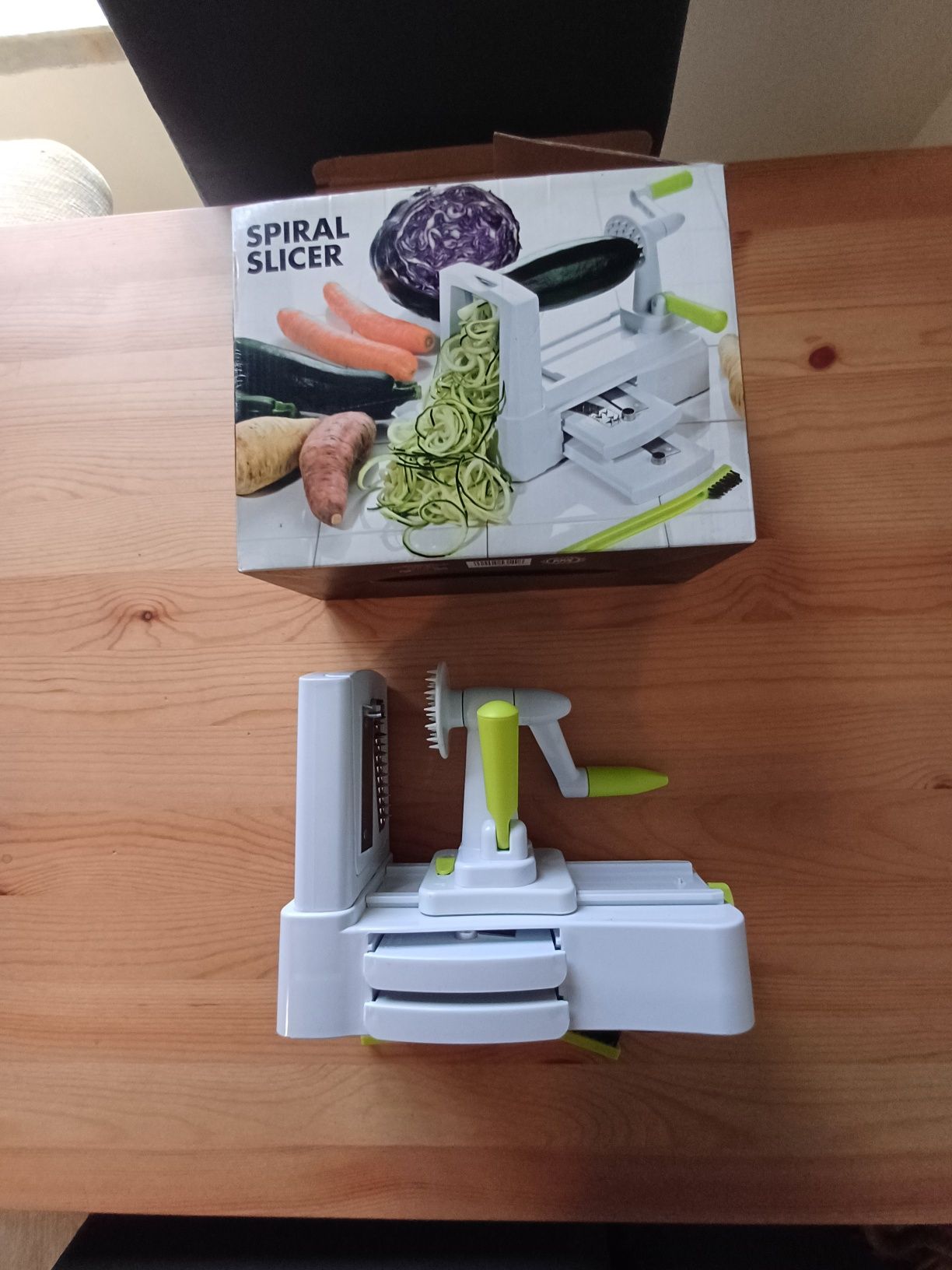 Cortador de legumes em espiral