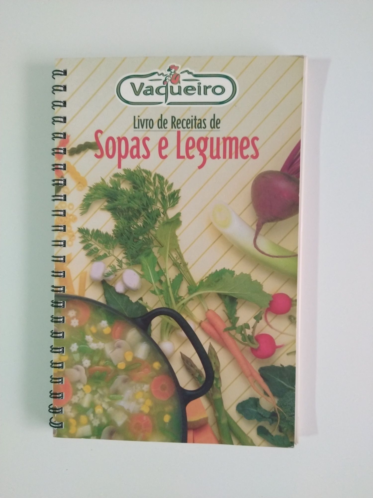 Livro de receitas de Sopas e Legumes da vaqueiro