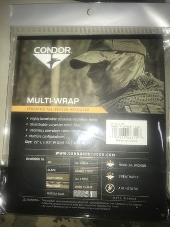 Condor Multi wrap балаклава маска захисна для обличчя тактична