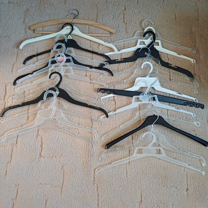 Wieszaki na ubrania 25 szt