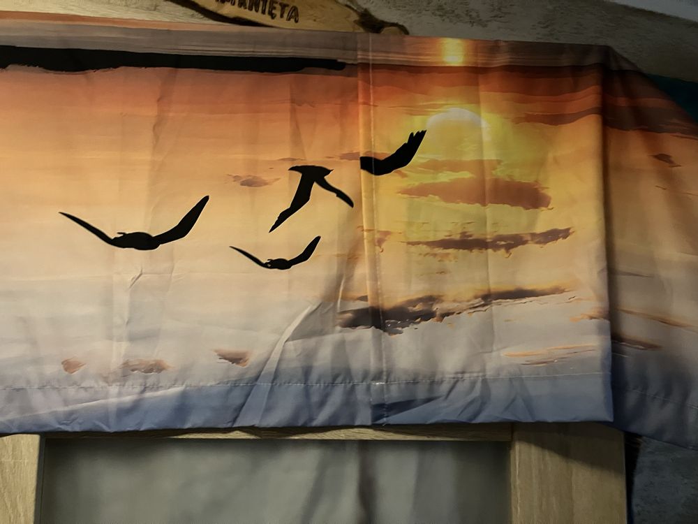 Zaslonki ,, plaża