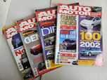 Lote 4 Revistas AutoMotor 2002 Usadas