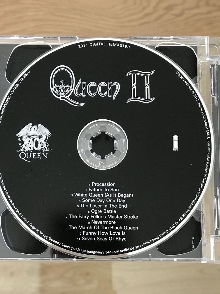 2 CD’s Queen Ii