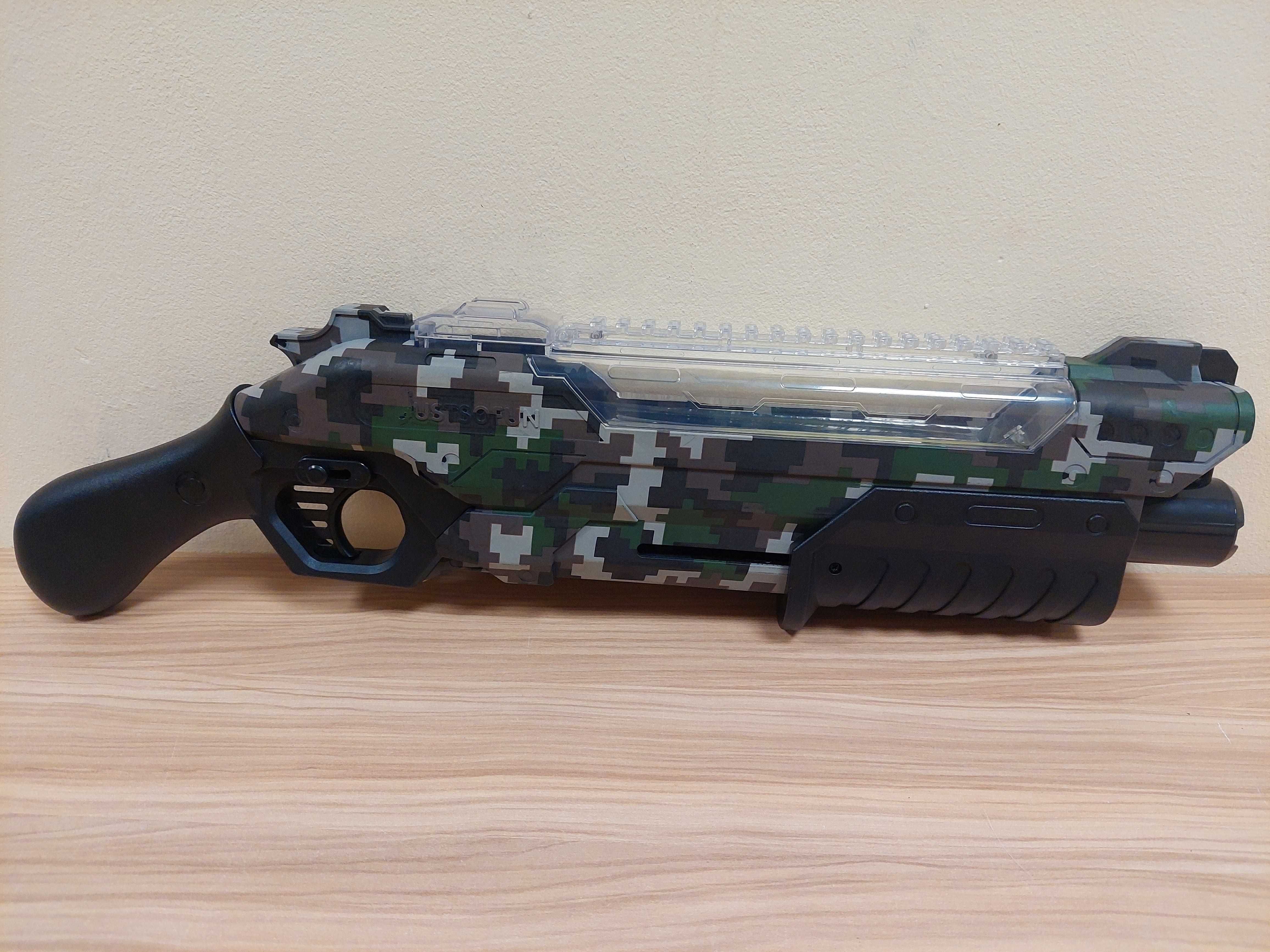 Wyrzutnia pistolet Apollo Zeus + 37 kulek + okulary A N24 jak nerf