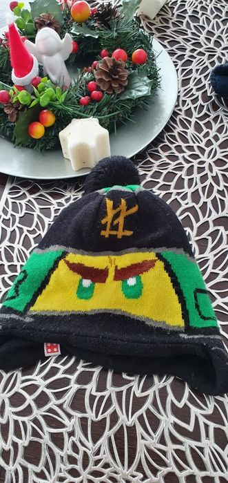 Czapka zimowa r. 98 dla chłopca ninjago lego