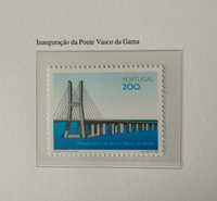 Série Selos da Inauguração da Ponte Vasco da Gama - 1998