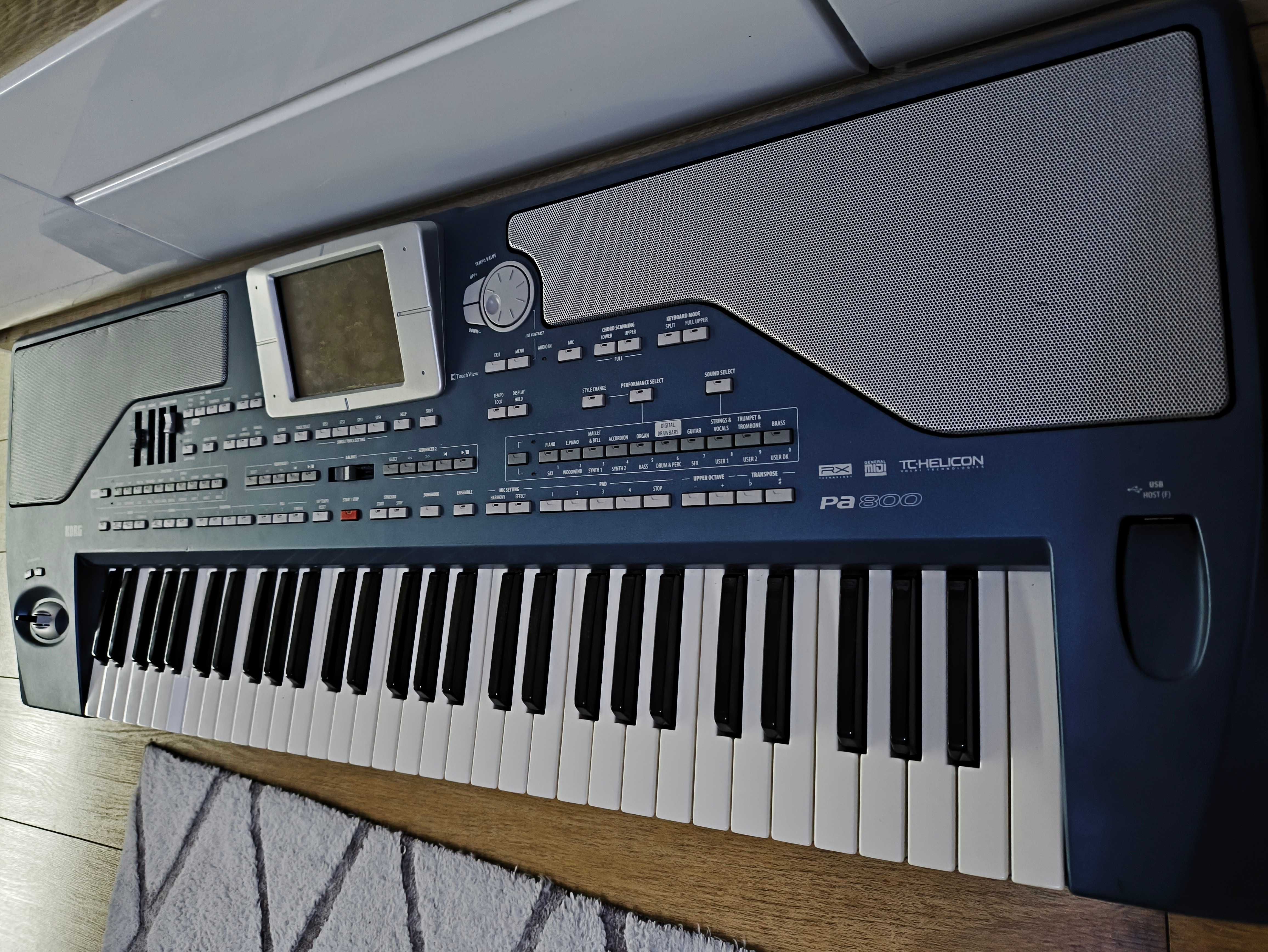 Korg pa 800 helicon MP3 Dużo styli