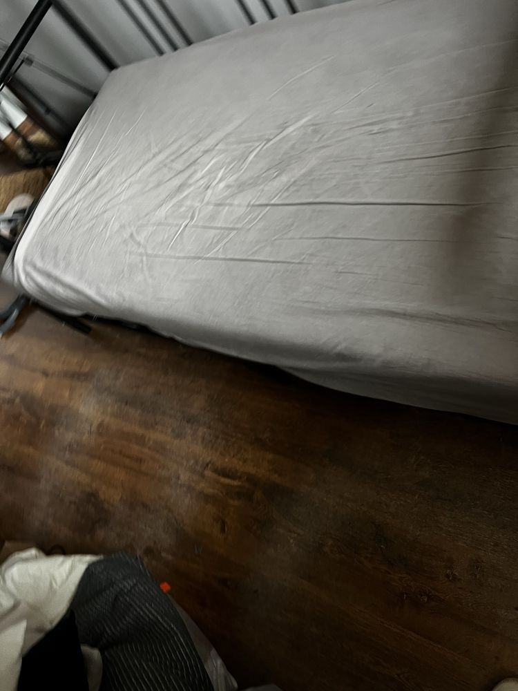 Łóżko Ikea Fyresdal wraz z Materacem Rozkładane