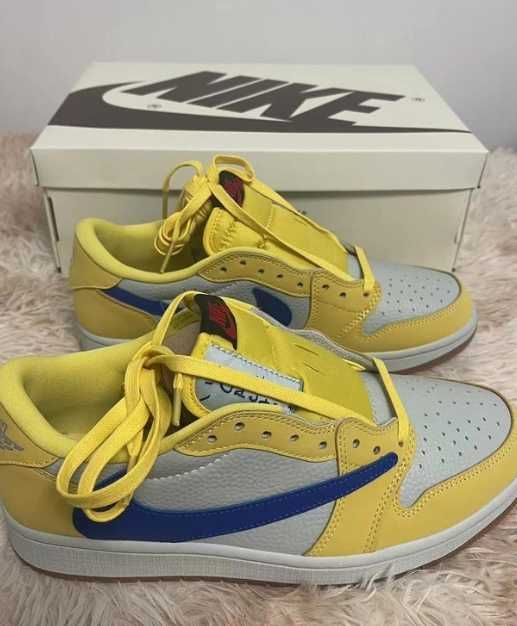 Travis Scott Canary x Jordan Air Jordan 1 Low EU 42