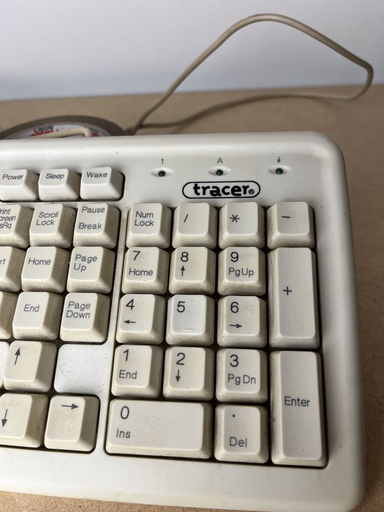 Klawiatura retro tracer 90's vintage
