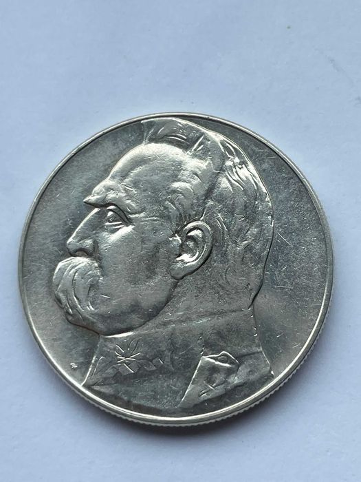 10 złoty Józef Piłsudski 1938, rzadszy rocznik