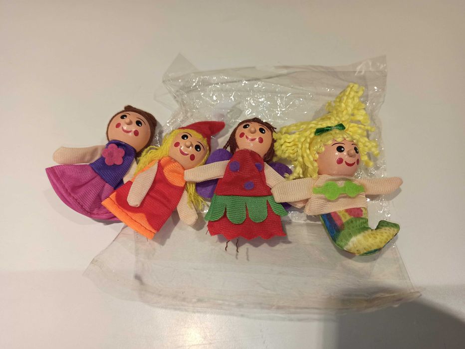 Fantoches Lobo Mau Capuchinho Vermelho 3 Porquinhos sereia princesas