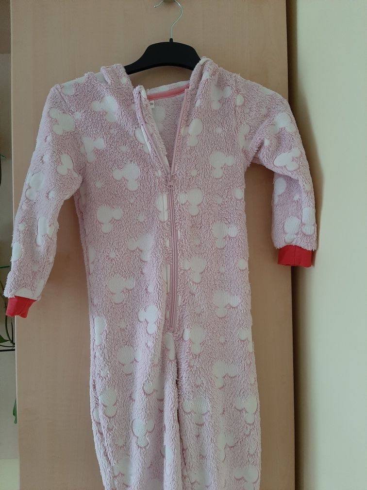 Piżama Kigurumi Myszka Minnie. Rozmiar 122-128.