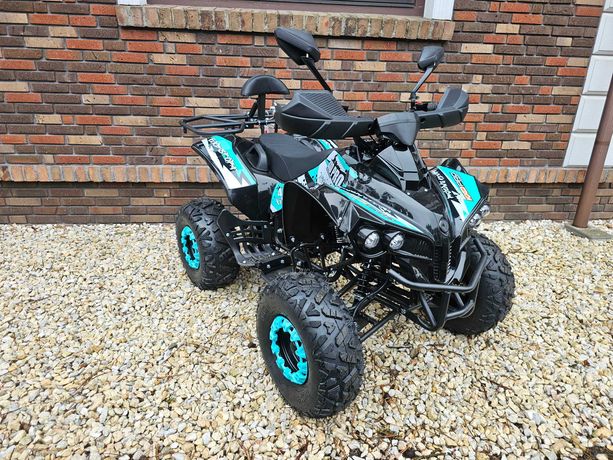 Quad ATV 125cc KXD Nowy z Niemiec XXL 8" waria pro RATY DOWÓZ full 110