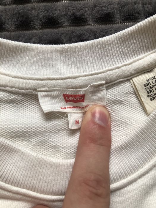 LEVI’S (M) Cropped Sweatshirt Short укороченный свитшот лонгслив кофта