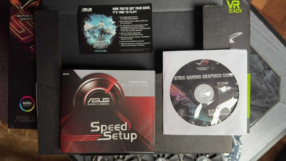 Karta graficzna GTX 1060 Asus ROG Strix 6gb