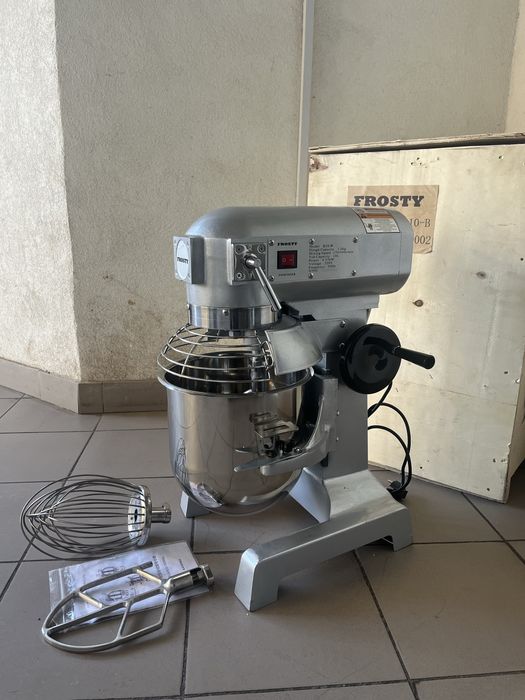Тістоміс-Міксер Планетарний Frosty Італія Обʼєм-10 Літрів Новий!