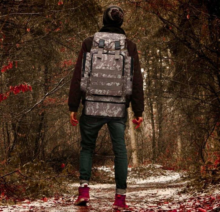 PLECAK WOJSKOWY w góry w podróże turystyczny taktyczny survival 50L