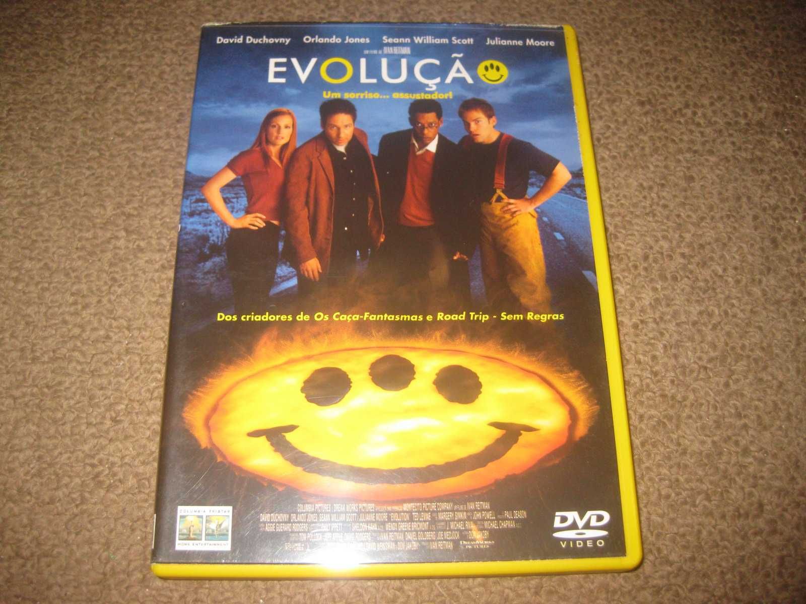 DVD "Evolução" com David Duchovny