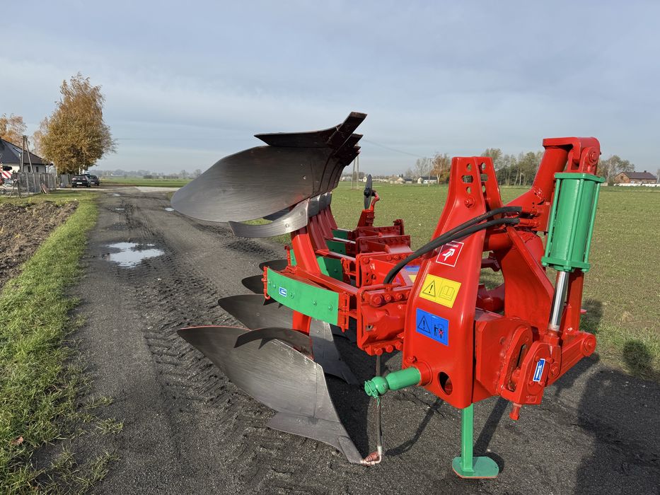 Kverneland 4 !! Na resorze !! Plug obrotowy lemken overum kuhn