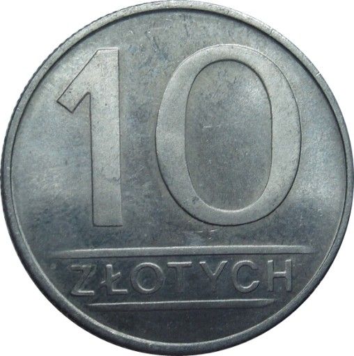 10 złotych - okres PRL-lu