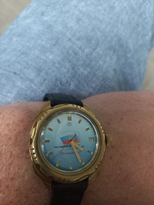 Годинник ,,Командирские,, Восток, механіка