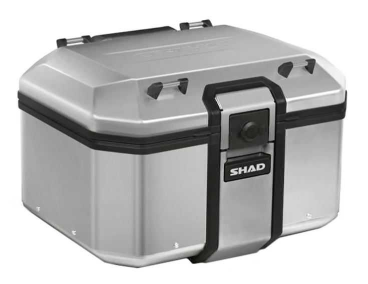 Topcase Alumínio SHAD TR48 - com encosto - Como NOVA!!