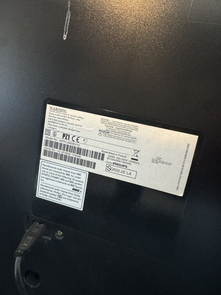 Telewizor philips 43 cale  stan bdb