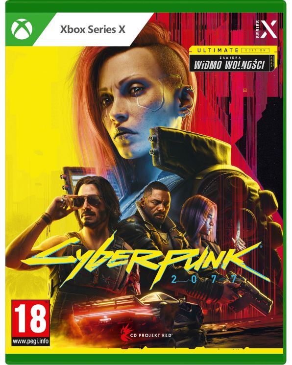 Cyberpunk 2077: Ultimate Edition PL (XSX) Gra nowa w folii