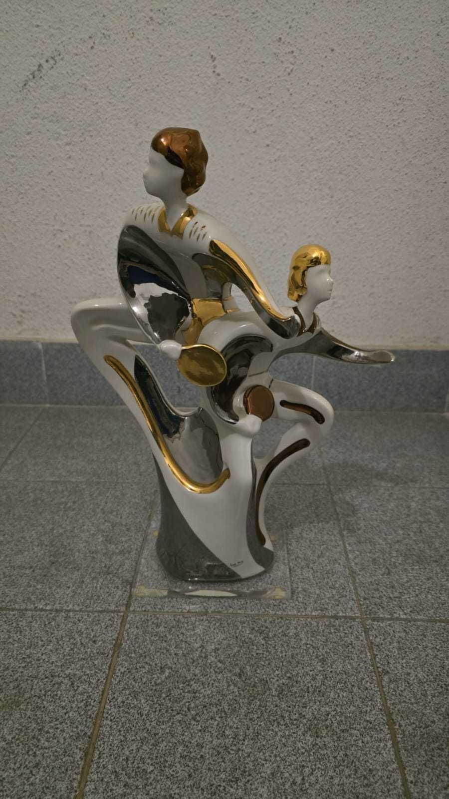 Figuras Ténis Desporto em loiça