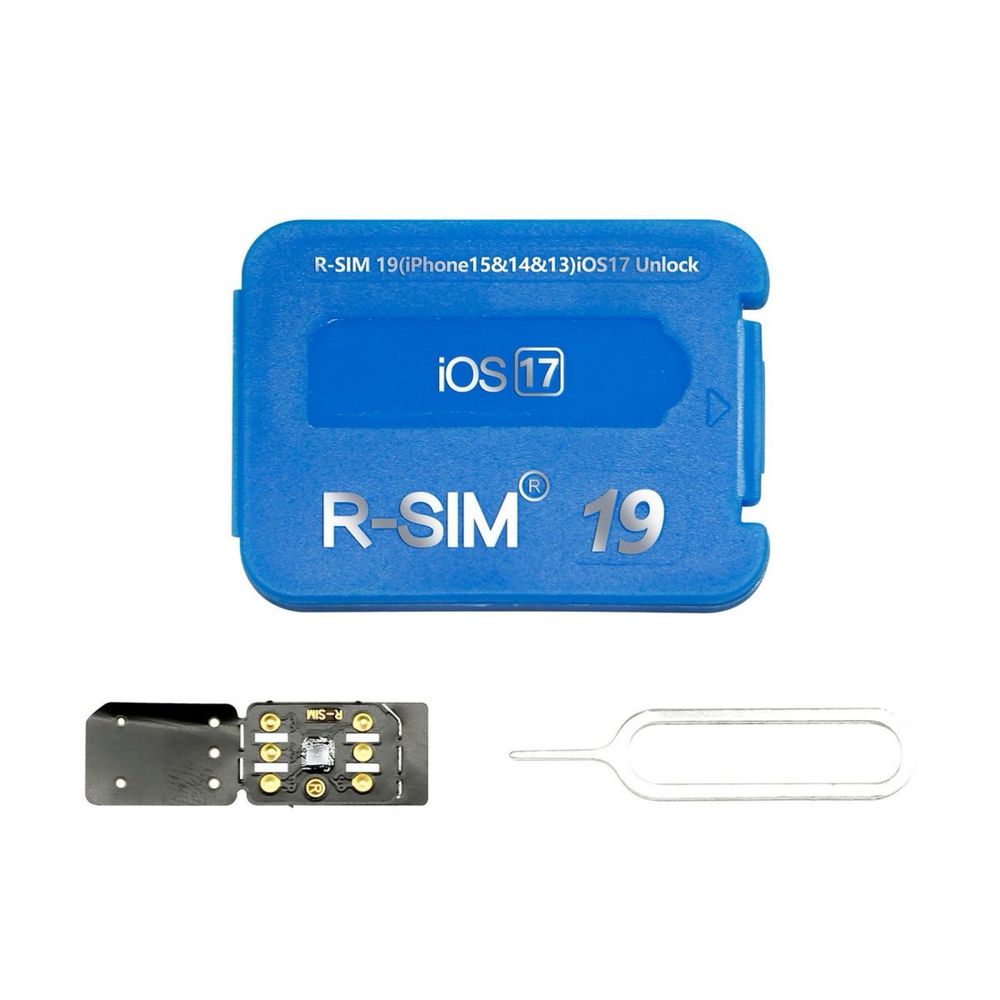 R-SIM 19 V12.3 Метод Розблокування iPhone/Р-СІМ/QPE/Р-СИМ/Будь-Яка IOS