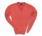 Tommy Hilfiger Silk Cotton Sweter Męski Jedwab / M