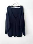 H&M wełniany sweter oversize Kaszmir