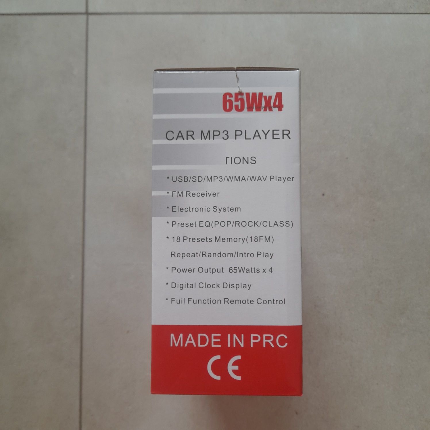 Radio BT samochodowe zestaw głośnomówiący Nowe SD MMC USB MP3 Player