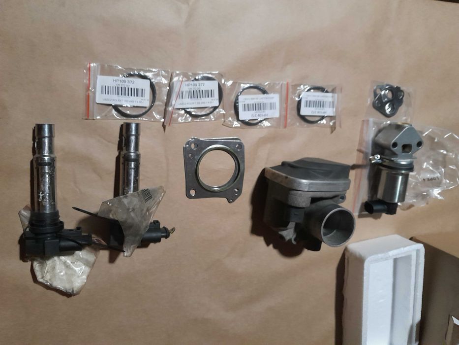przepustnica, cewka  1.4 16v BBY   seat ibiza , skoda fabia , vw golf