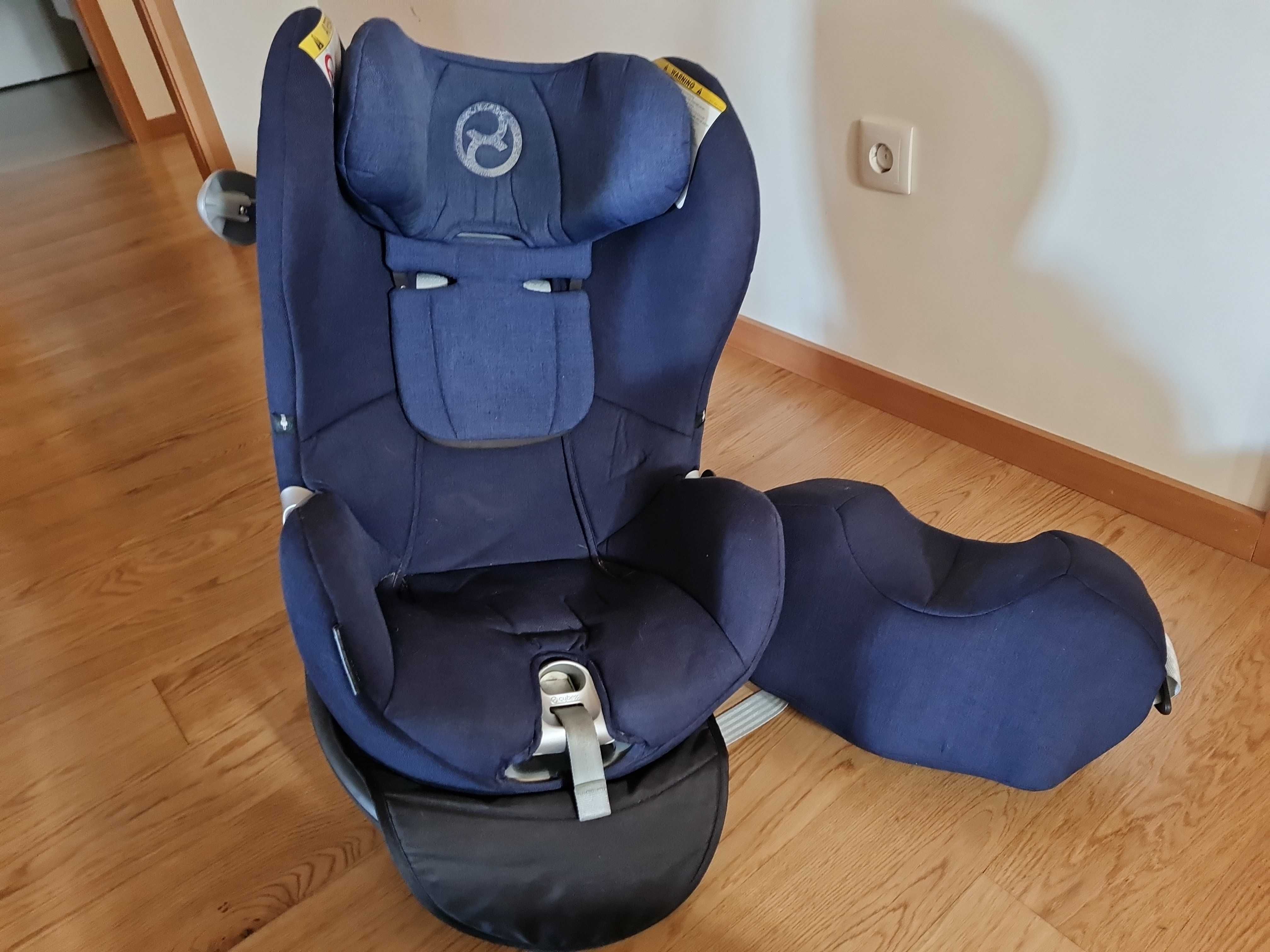 Cadeira auto Cybex Sirona Azul  0+/1 - Até aos 4 anos