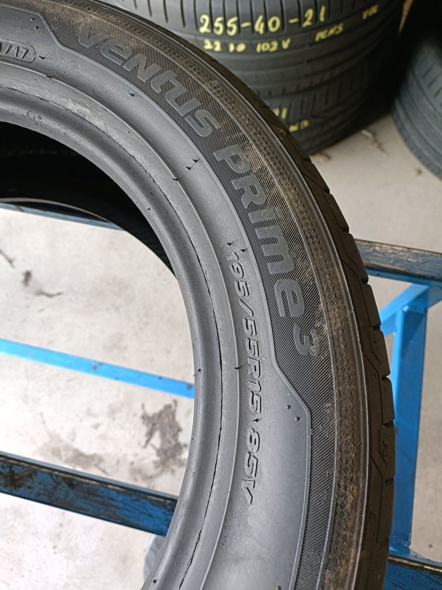 C34, 1 sztuka 195/55r16 Hankook Ventus Prime 3 z 2017r 7.3mm