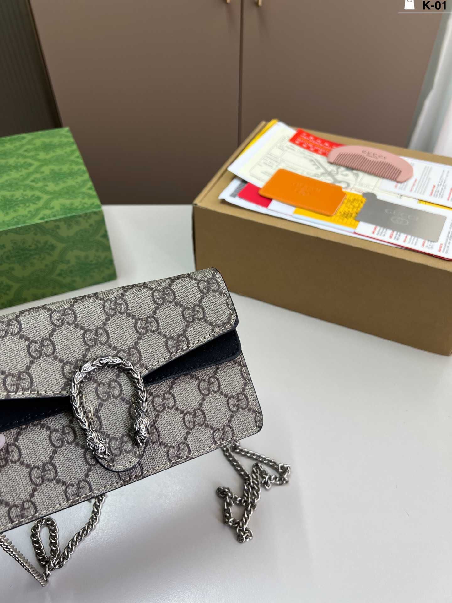 GUCCI Dionysus Torba, torebka rozmiar 18x10