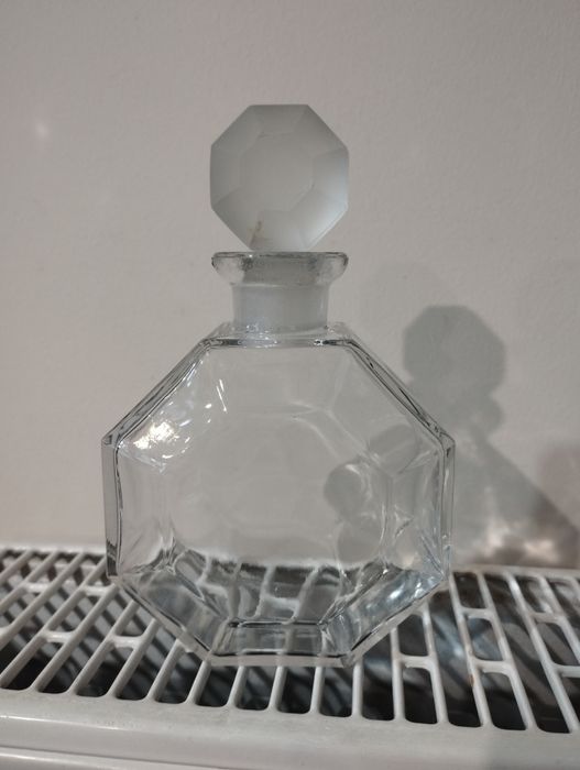 Piękna karafka ośmiokąt art deco vintage