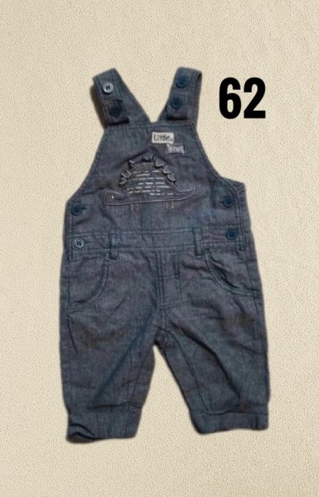 Spodnie na szelkach, rozm.62