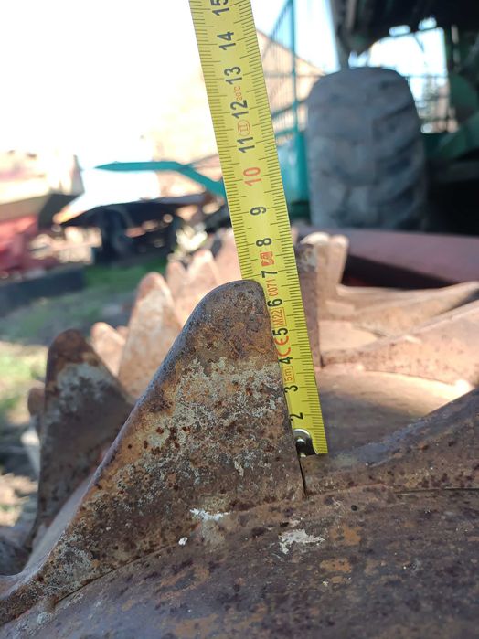 Wał packera 3m z brony aktywnej Howard.