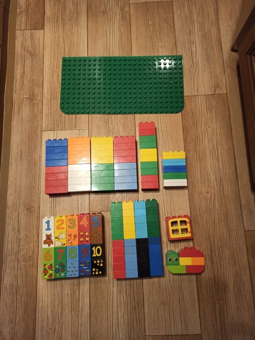 Lego duplo klocki i płytki budowlane