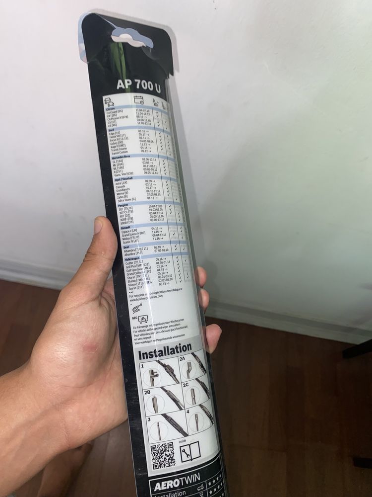 Limpa para-brisas AP 700 u Bosch NOVO