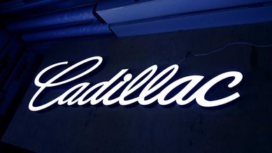 LED Neon Cadillac, Podświetlany Napis, Reklama 3D, Ledon, PRODUCENT
