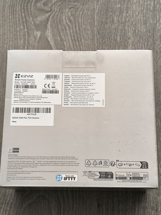 Відіокамера Ezviz C6N (2-Pack) с режимом день/ночь с  Wi-Fi.